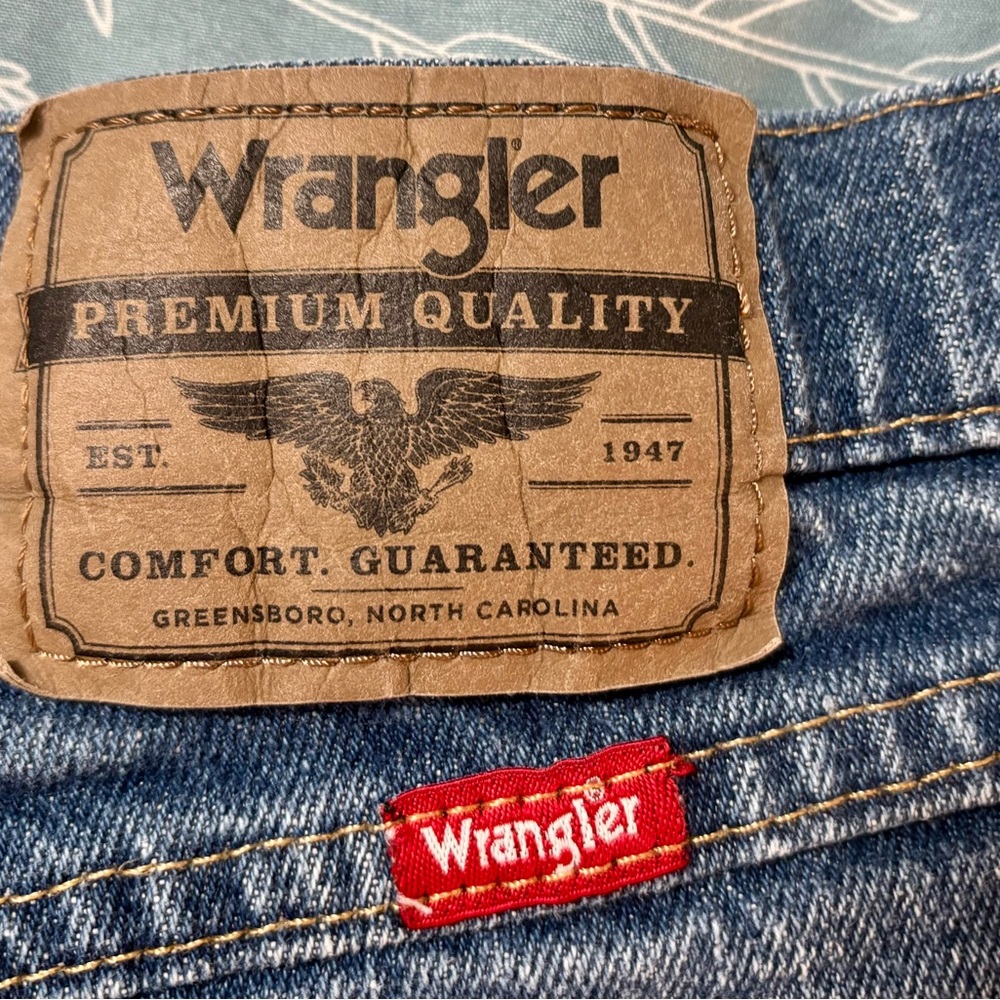Wrangler Dark Blue Denim Pants
